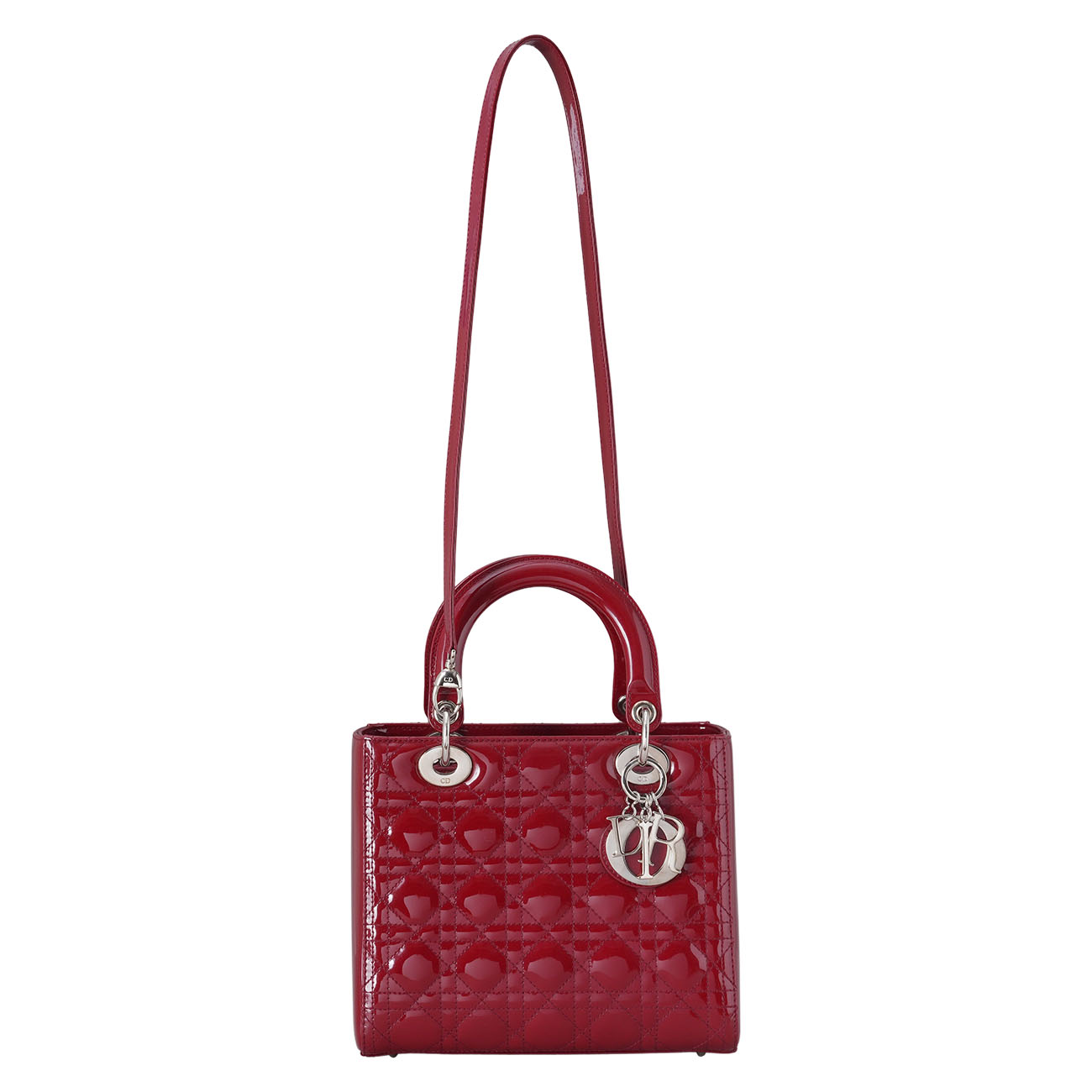 CHRISTIAN DIOR(USED)디올 페이던트 레이디디올 미듐